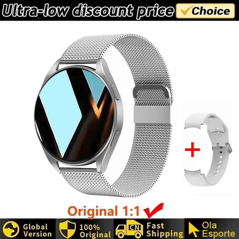 2024 New Bluetooth Call Smart Watch 6 Pro Heart Rate Custom Dials Sport Men Woman Smarthwhatch Health Monitor Smartwatch for Man