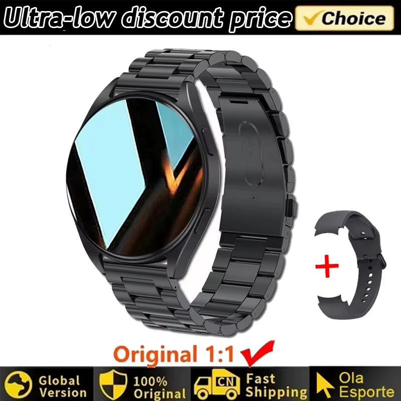 2024 New Bluetooth Call Smart Watch 6 Pro Heart Rate Custom Dials Sport Men Woman Smarthwhatch Health Monitor Smartwatch for Man