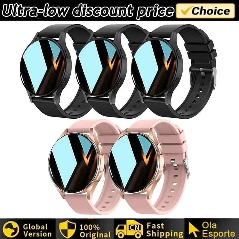2024 New Bluetooth Call Smart Watch 6 Pro Heart Rate Custom Dials Sport Men Woman Smarthwhatch Health Monitor Smartwatch for Man