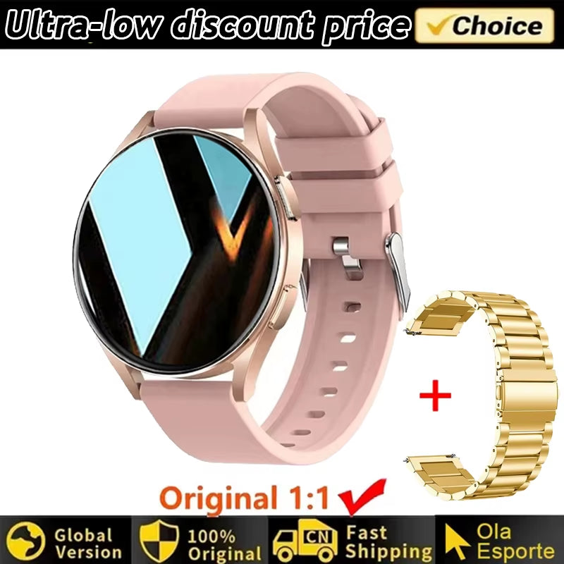 2024 New Bluetooth Call Smart Watch 6 Pro Heart Rate Custom Dials Sport Men Woman Smarthwhatch Health Monitor Smartwatch for Man
