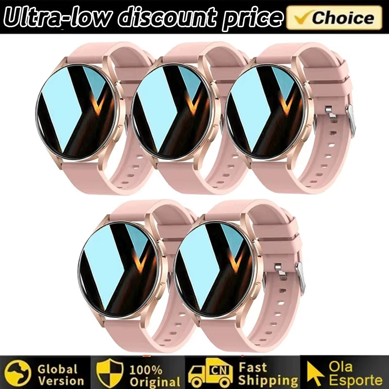 2024 New Bluetooth Call Smart Watch 6 Pro Heart Rate Custom Dials Sport Men Woman Smarthwhatch Health Monitor Smartwatch for Man