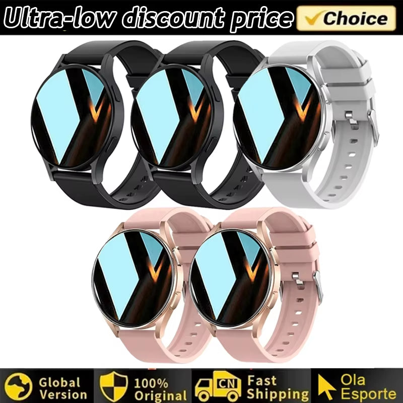 2024 New Bluetooth Call Smart Watch 6 Pro Heart Rate Custom Dials Sport Men Woman Smarthwhatch Health Monitor Smartwatch for Man