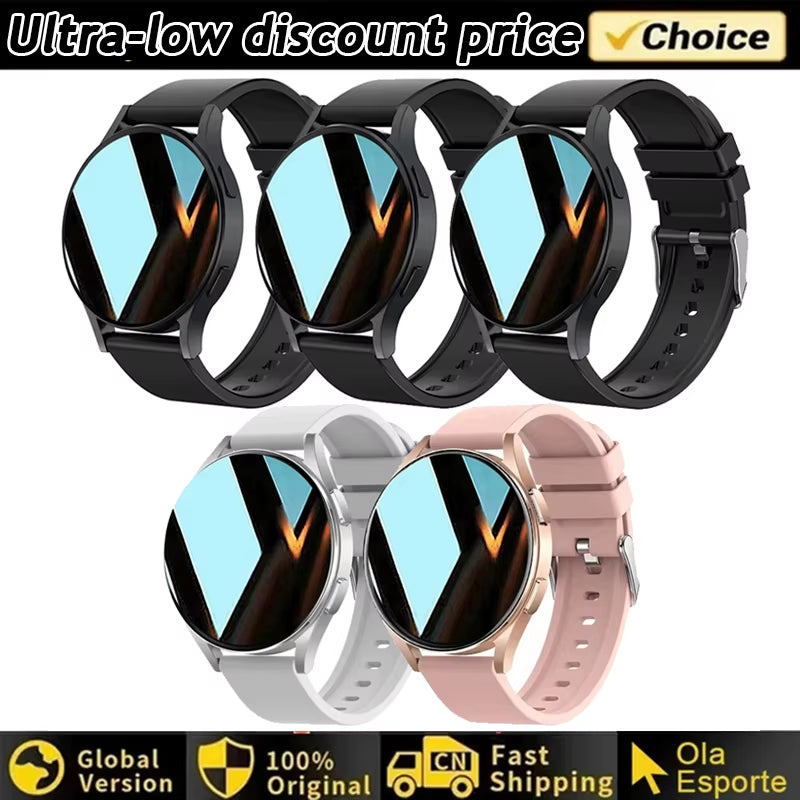 2024 New Bluetooth Call Smart Watch 6 Pro Heart Rate Custom Dials Sport Men Woman Smarthwhatch Health Monitor Smartwatch for Man